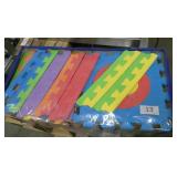 Full package of foam interlocking blocks