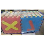 Full package of foam interlocking blocks