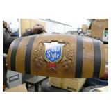 Pool table style beer light - Old Style keg