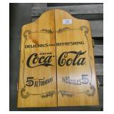 Wood Coca-Cola cabinet