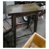 Set of wood bar stools