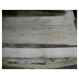 Stack of 6 pieces live/rough cut lumber not sure what type