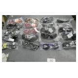 20 pair of adult sunglasses