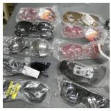 20 pair of adult sunglasses