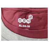 FOUR Minnesota Gophers tshirts Kids size XL 18