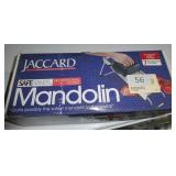 Jaccard Mandolin with 4 different cutting blades