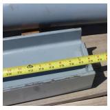 1,000 lb capacity Jib Crane - 118 inches tall - beam is 78 in long