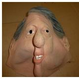 Miller Beer inflatable deer and Nixon mask for halloween