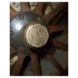 Nice Ford Model T wood spoked wheel