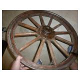 Nice Ford Model T wood spoked wheel