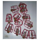 New old stock - 12 Sprinkler heads with cages
