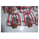 New old stock - 12 Sprinkler heads with cages