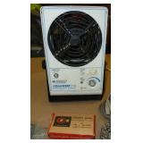 Variety of tools - bearings, pressure regulators, lock nuts, camera, air filter, scanners