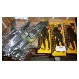 3 Pruners and 8 transplant shovels