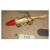 Vintage Wood fishing decoy