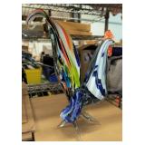 Vintage Art Glass Rooster