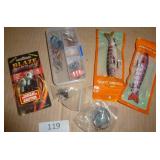 Lot of fishing lures
