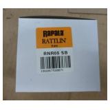 SIX Ratllin Rapala lures - Silver Blue  color