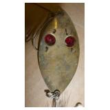Vintage Red Eye lures and Red/White