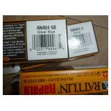 SIX Ratllin Rapala lures - 3 Silver Blue and 3 Silver color