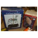 Group of music boxes including Disney