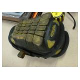 3 Pair of Mens size 7 rubber boots and pair of size 7 taller 17inch boot with strap to fit over shoes