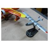 Group of die cast airplanes