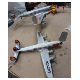 Group of die cast airplanes