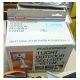 New tool bag, speed squares, outdoor security lights and change box