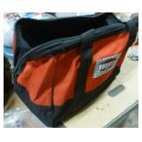 New tool bag, speed squares, outdoor security lights and change box