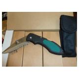 24 serrated edge pocket knives