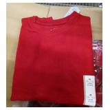 18 New Red shirts Cat & Jack size Med 8-10 long sleeve