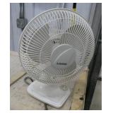 Box fan and desk fan