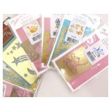 Lot of Brass Templates, New Parker Pen Pencil Set, New Fountain Pen Set