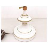 Vintage WORKING Heavy Brass Desk Lamp