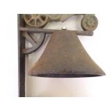 Antique Iron Hanging Wall Bell