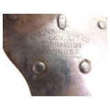 2 Pairs of Antique Wood and Metal Ice Skates