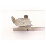 2 Pairs of Antique Wood and Metal Ice Skates