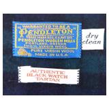 Vintage Pendleton Wool Coat and Scarf