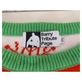 Lot of Novelty Clothes, Jerseys, Gag Sweaters, etc.