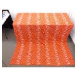 Vintage Handmade Red and Blue Bandana Patchwork Quilt