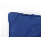 Vintage Handmade Green and Blue Patchwork Quilt