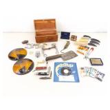 Lot of Vintage Pocket Knives, Clever, Razor and other Miscellaneous Collectibles