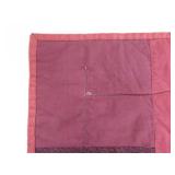 Vintage Handmade Pink and Red Patchwork Quilt