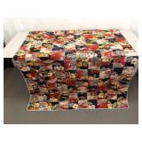 Vintage Handmade Beach Cruiser Themed Patchwork Quilt