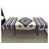 Lot of Hand Woven Native American Southwest Wool Blankets, etc.