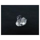 Lot of Swarovski Brand Crystal Swan, Champagne Bottle, etc.