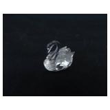 Lot of Swarovski Brand Crystal Swan, Champagne Bottle, etc.
