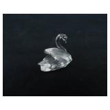 Lot of Swarovski Brand Crystal Swan, Champagne Bottle, etc.