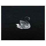 Lot of Swarovski Brand Crystal Swan, Champagne Bottle, etc.